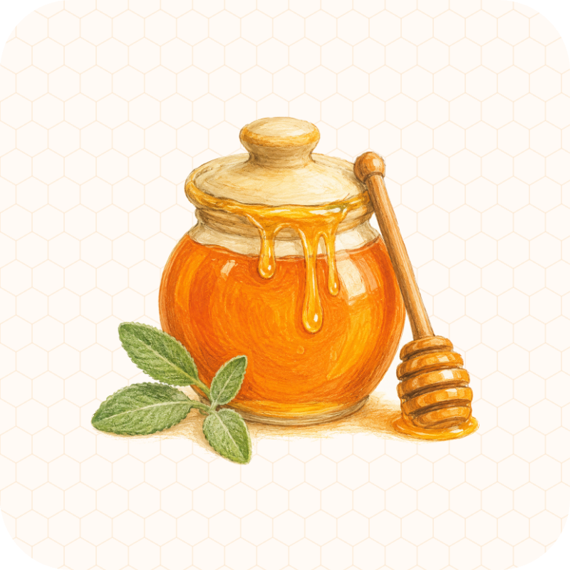 Honey & Sage 로고